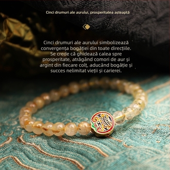 Brățară | Metal; Electroplacare; Unisex, stil retro; Retro literatură și artă