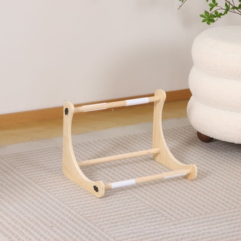 Lat de masă din lemn cu magnet reglabil pentru goblenuri, design cu inel încrucișat, pentru utilizare pe masă sau pe genunchi, mașină DIY de țesut, construcție cu 6 straturi