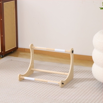 Lat de masă din lemn cu magnet reglabil pentru goblenuri, design cu inel încrucișat, pentru utilizare pe masă sau pe genunchi, mașină DIY de țesut, construcție cu 6 straturi