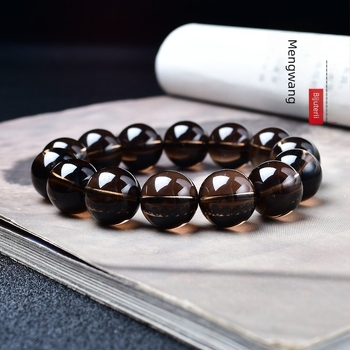 Brățară de cristal cu finisaj lustruit, cristal citrin, formă geometrică, stil unisex