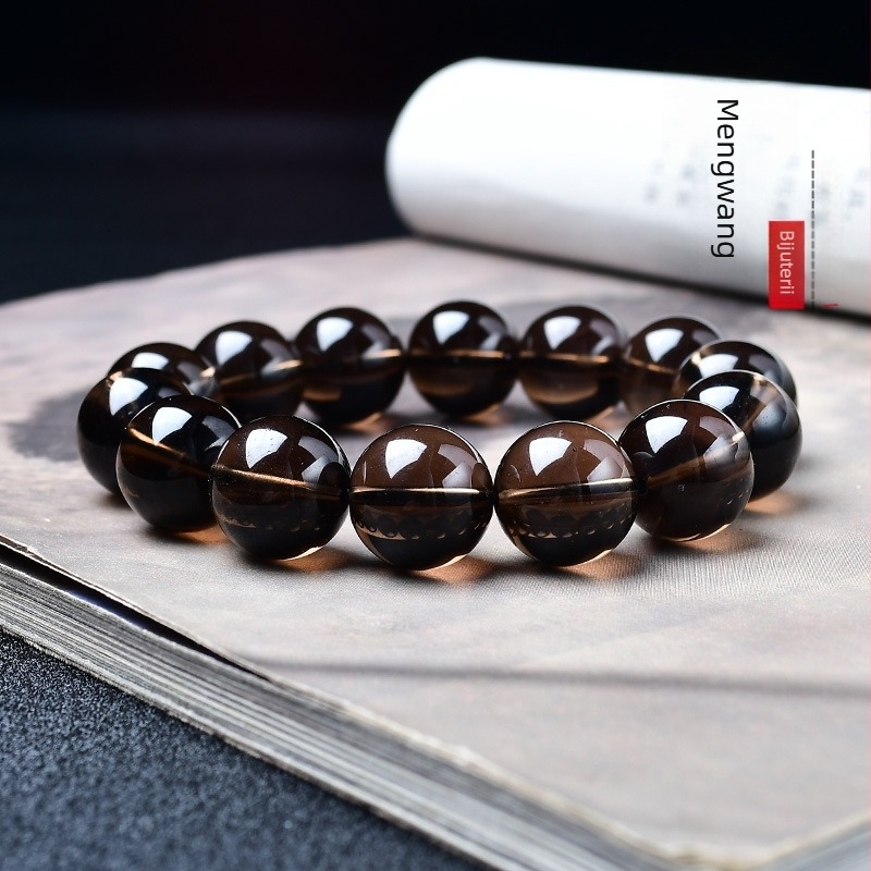 Brățară de cristal cu finisaj lustruit, cristal citrin, formă geometrică, stil unisex