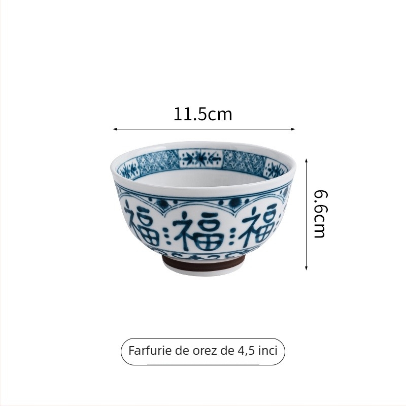 Set ceramic boluri și farfurii, sub glazură, formă rotundă, compatibil cu cuptorul cu microunde