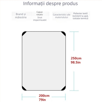 Capac de protecție împotriva prafului pentru seturi de tobă și instrumente electronice — impermeabil, UV-împotriva și praf; material Oxford 420D, fibră de poliester, personalizabil