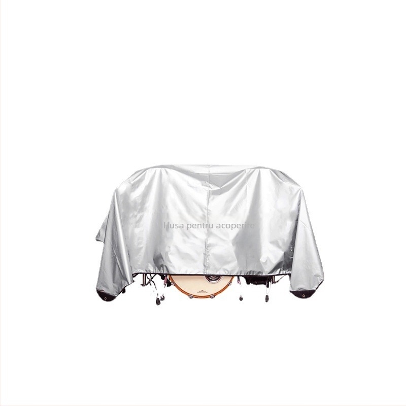 Capac de protecție împotriva prafului pentru seturi de tobă și instrumente electronice — impermeabil, UV-împotriva și praf; material Oxford 420D, fibră de poliester, personalizabil