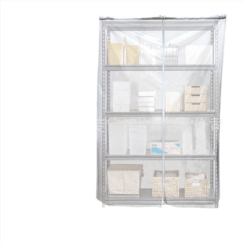 Capac de protecție din PVC pentru rafturi – protecție împotriva prafului, impermeabil, rezistent la ulei, anticstatic, pentru depozite