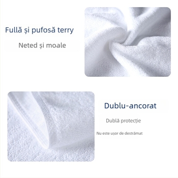Prosop de baie din bumbac pentru hotel, 350 g, țesătură plată, fir ply, absorbție 15–20 s