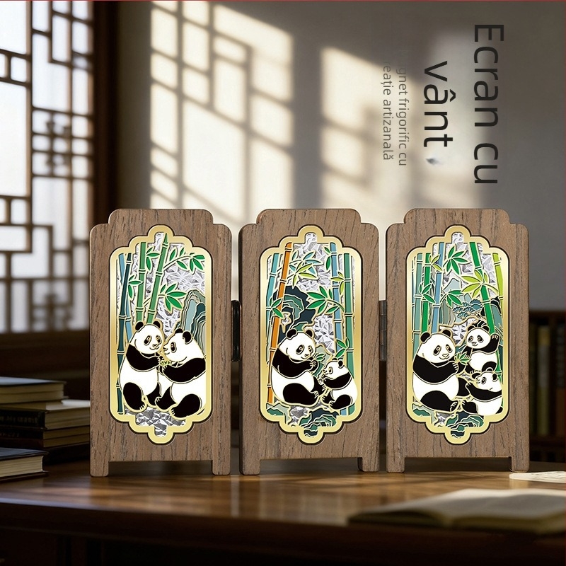 Magnet de frigider din lemn – personalizabil, design modern minimalist, lucru manual, finisaj vopsit manual (Model 005)