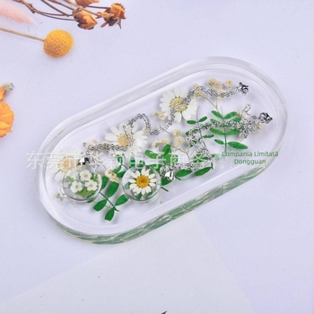 Vas de bijuterii din rășină, cu motiv cer stelat, lucrat manual, stil modern de artă, tavă de depozitare pentru frumusețe, decor pentru casă