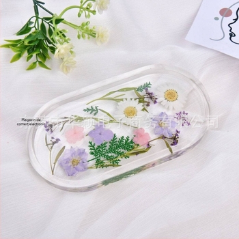 Vas de bijuterii din rășină, cu motiv cer stelat, lucrat manual, stil modern de artă, tavă de depozitare pentru frumusețe, decor pentru casă