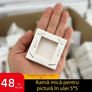 Ramă pentru pictură în ulei și șevalet pentru copii — pânză DIY pentru exersarea picturii