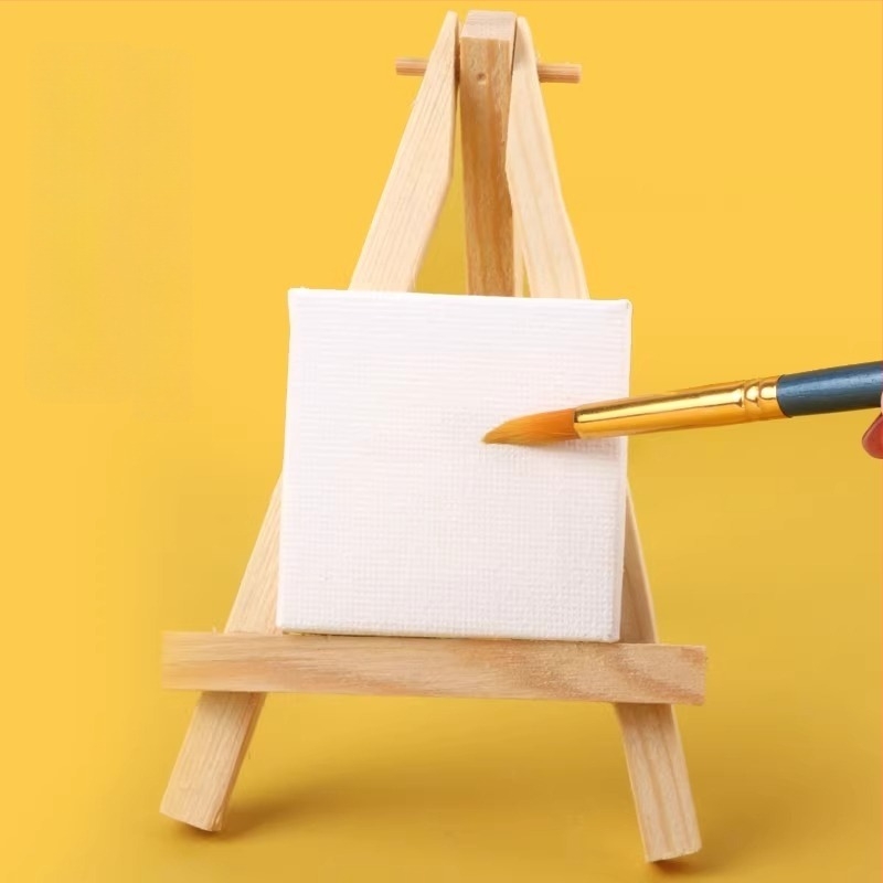 Ramă pentru pictură în ulei și șevalet pentru copii — pânză DIY pentru exersarea picturii