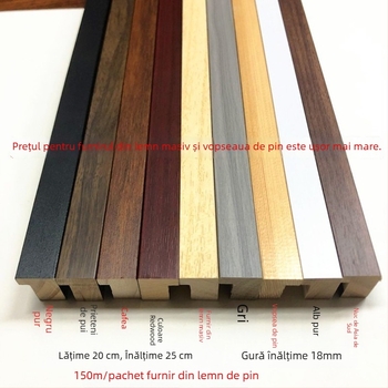 Rama foto din lemn masiv cu ramă din pin pentru picturi peisaj și caligrafie chineză — stil modern minimalist; potrivită pentru living, dormitor, birou, exterior, restaurant, baie, hol, balcon, spații comerciale