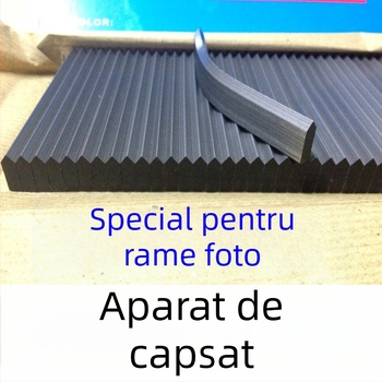Cuie pentru placa din spate a ramei foto, formă semințe de pepene, metal, stil modern minimalist, accesorii
