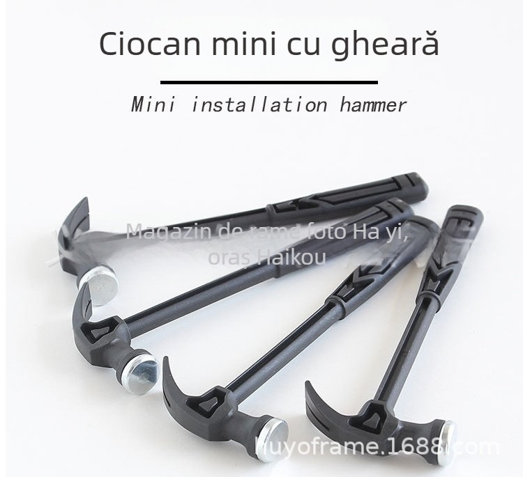 Accesorii pentru ramă foto, cioc mini cu gheare, metal, stil modern minimalist, sufragerie