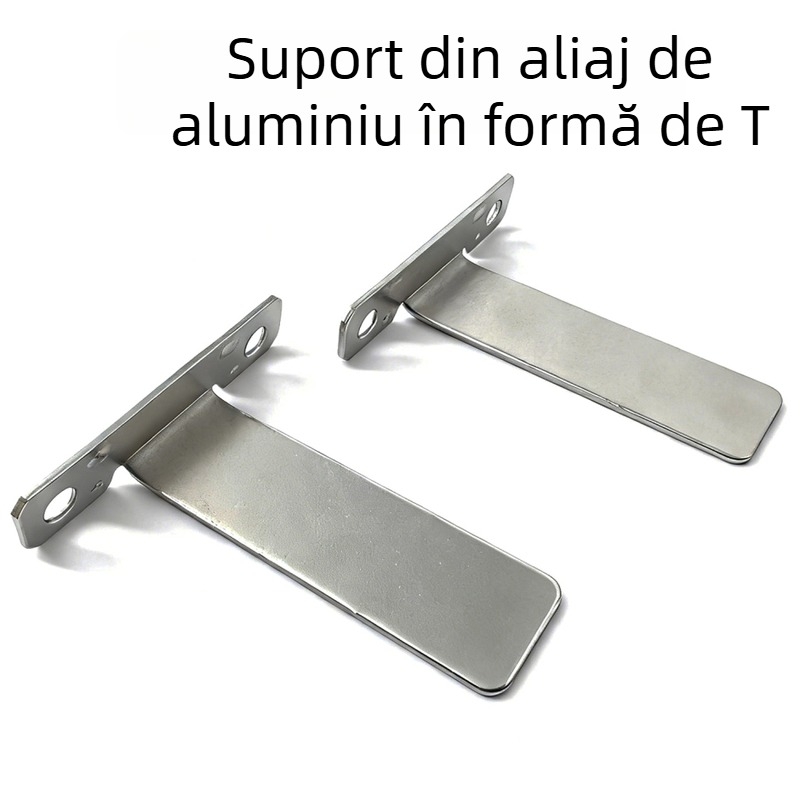 Suport din aliaj de aluminiu pentru ramă foto, braț în formă de T, placă de susținere pentru expunere pe birou a cross-stitch și fotografii de nuntă