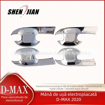 D-MAX Blade-type ABS decorativ pentru farurile din față, mâner de ușă, capac rezervor și cadrul posterior al farurilor