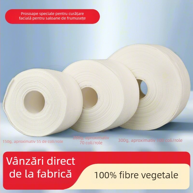 Prosoape de curățare facială de unică folosință, fibre vegetale, proces de imprimare, fără personalizare (Brand: Cotton Wooden Home; Material: fibre vegetale; Procesare/Personalizare: Fără; Proces de producție: Imprimare)