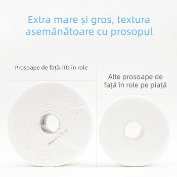 ITO prosop de curățare facial din fibre de lemn, de unică folosință, moale pentru față, îngroșat, 250 g