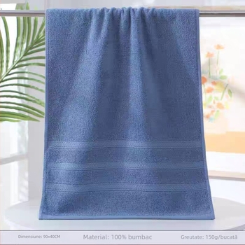 Prosop de baie/față, fir 150d, greutate 80–100 g