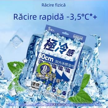 Șervețele umede răcoritoare (țesătură nețesută; prosop de mână; fără personalizare)