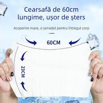 Șervețele umede răcoritoare (țesătură nețesută; prosop de mână; fără personalizare)
