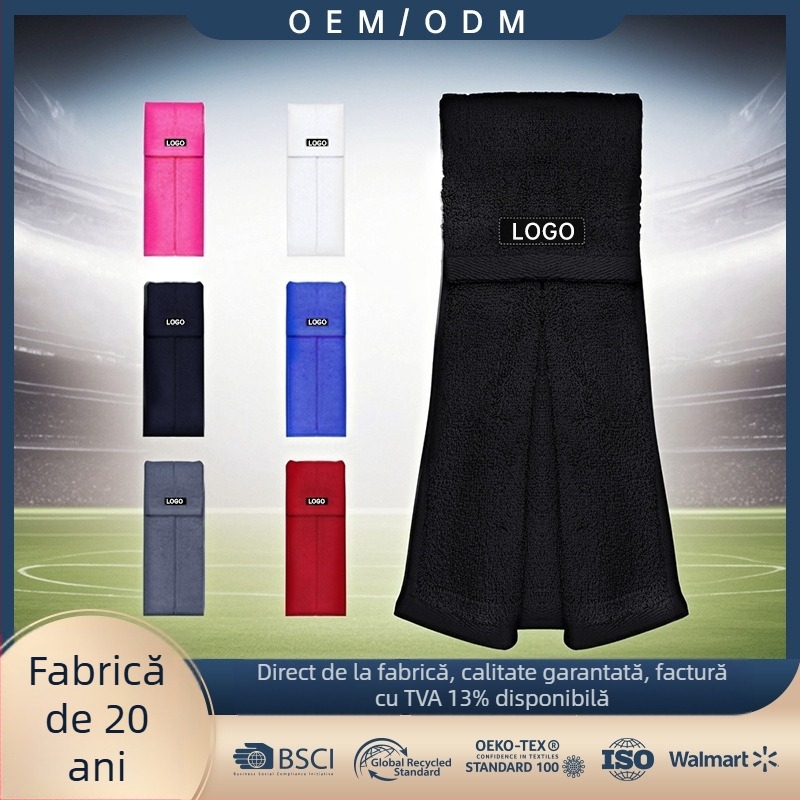 Prosop sport din microfibră, uscare rapidă, absorbție ridicată, 110 g, personalizabil cu logo tipărit