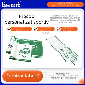 Prosop de sport (fibră ultrafină, 255 GSM, imprimare logo posibilă, absorbție 0–5 s)