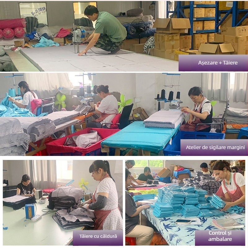 Prosop de yoga din microfibră, 32 fire, broderie, margine, imprimare, jacquard, peste 200 g