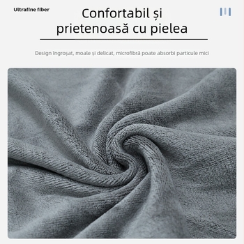 Prosop de sport cu buzunar cu fermoar, microfibră, uscare rapidă, absorbție a umezelii în 0-5 s, greutate 400 g