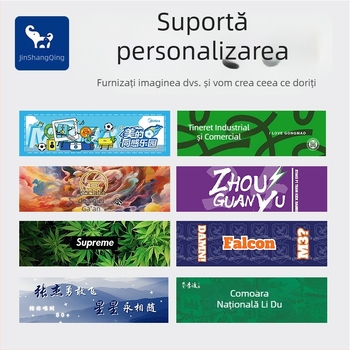 Prosop sport personalizat cu logo și fotografie de vedetă pentru sala de sport, înot și street dance