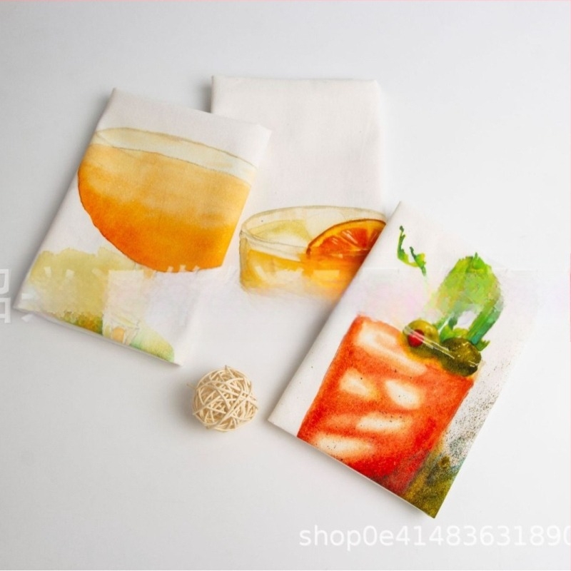 Prosop de bucătărie din bumbac, personalizat, 185 g, absorbție 0–5 s, imprimare logo disponibil, Huishen