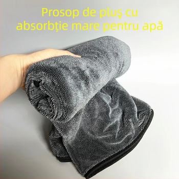 Prosop din microfibră pentru mașină – cu două fețe, absorbant, eșarfă multifuncțională, imprimat logo, personalizabil, 70 g