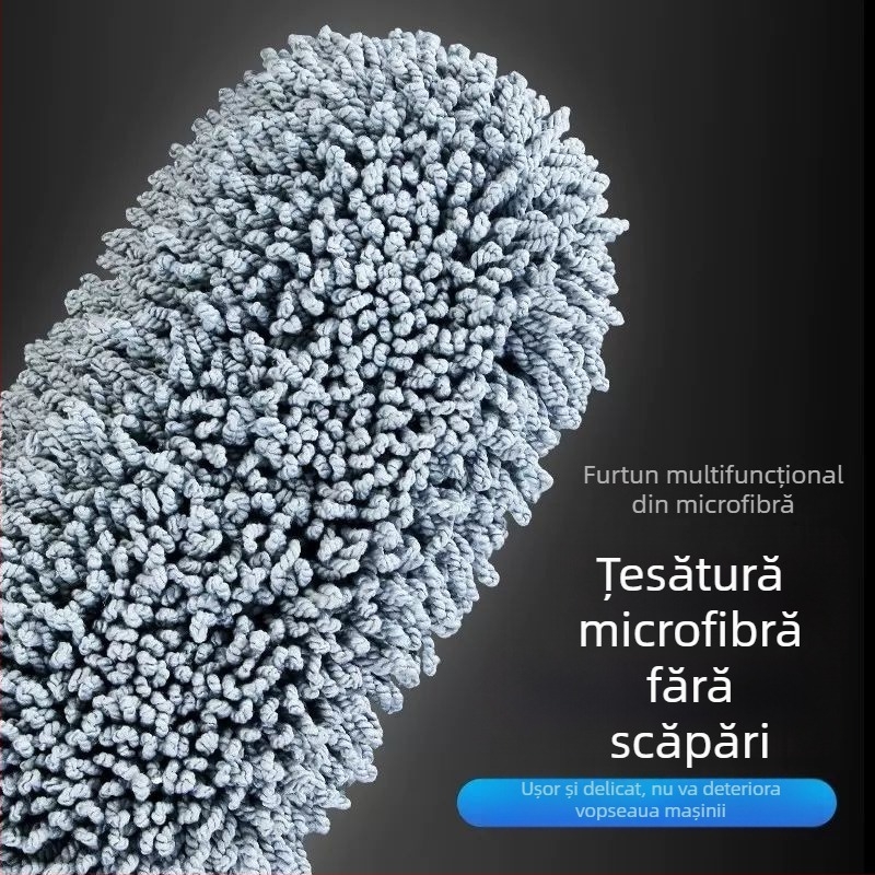 Perie telescopică pentru spălarea mașinii din oțel inoxidabil, marcă Dragon landing tree, personalizare disponibilă.