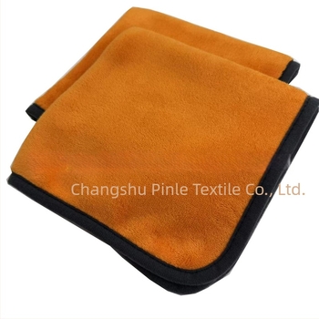 Prosop din microfibră pentru interiorul mașinii, velur coral dublu, 40 g, velur tăiat, fir împletit