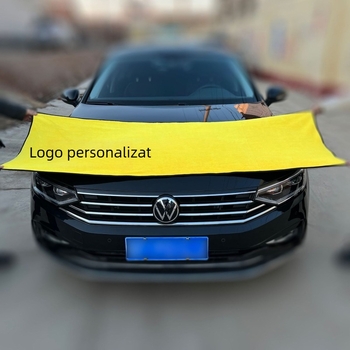 Prosop auto din fleece coral, dublu față, gros și foarte absorbant, fire 150D, imprimare logo disponibil