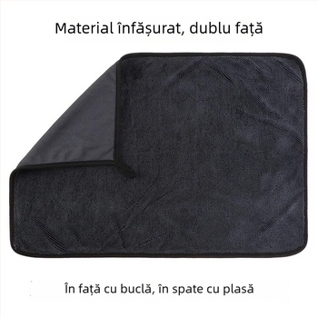 Prosop multifuncțional pentru curățarea auto, material twist cloth, 600 g, țesătură plain weave