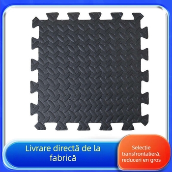 Covor de podea din spumă EVA cu montaj intercalabil, model frunze, pentru living și dormitor