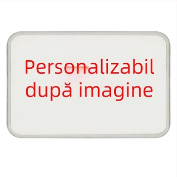 Covoraș rotund din poliester, model Cartoon, imprimare prin transfer termic, conținut de poliester 81–90%, potrivit pentru living, dormitor și baie, personalizabil