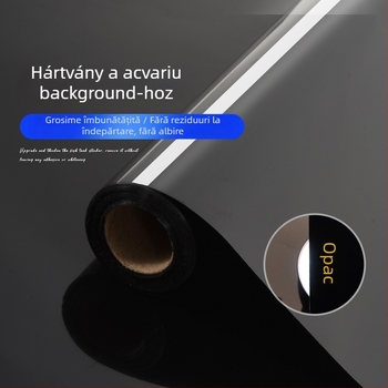 Fundal pentru acvariu cu autocolant, PVC, adeziv electrostatic, Stil Nou Chinezesc, 1 bucată, potrivit pentru living, dormitor și spații comerciale