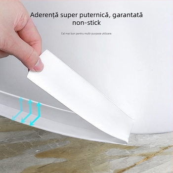 Bandă de etanșare pentru marginea toaletei – autocolant PVC autoadeziv pentru baie, anti mucegai, seria Finding Nemo, stil modern minimalist