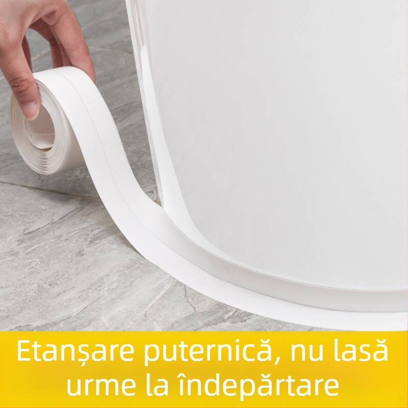 Bandă de etanșare pentru marginea toaletei – autocolant PVC autoadeziv pentru baie, anti mucegai, seria Finding Nemo, stil modern minimalist