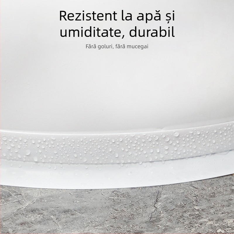 Bandă de etanșare pentru marginea toaletei – autocolant PVC autoadeziv pentru baie, anti mucegai, seria Finding Nemo, stil modern minimalist