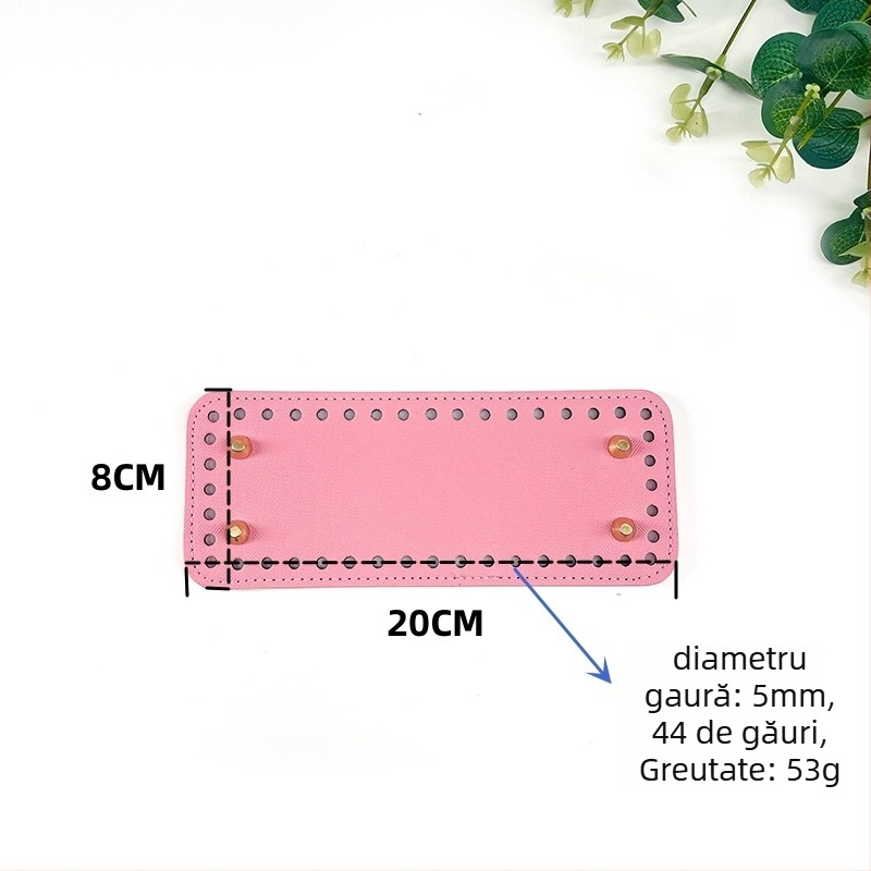 Fund de bază pentru geantă Hao Meng – piele PU, respirabil, ultra-ușor, reduce încărcătura, accesorii de bagaje, primăvara 2023