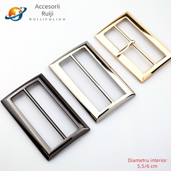 Curea din aliaj cu cataramă în trei poziții pentru bagaje, îmbrăcăminte și produse din piele — accesorii Ruiji