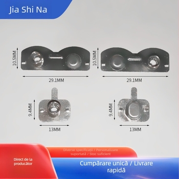 No.5 contact cu arc pentru baterie, contact electronic pentru baterie, contact pozitiv și negativ, conductor, revenire puternică, stabil, inserție întrerupător cu atingere ușoară