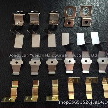 Foaie de contact conductivă pentru electronice/accesorii de baterie, Model YJ772 — Materiale: fosfor bronz, cupru beriliat BeCu și piese stampate din oțel inoxidabil — Brand Guangdong Sword