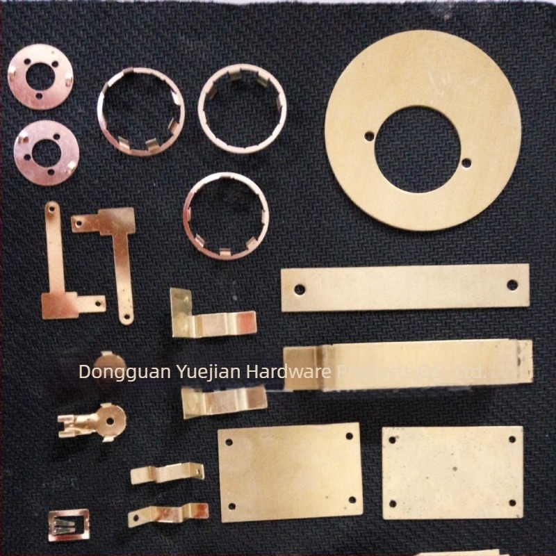 Foaie de contact conductivă pentru electronice/accesorii de baterie, Model YJ772 — Materiale: fosfor bronz, cupru beriliat BeCu și piese stampate din oțel inoxidabil — Brand Guangdong Sword