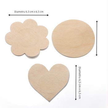 Patch pentru sâni de unică folosință, ultra-subțire, din țesătură nețesută, fără urme, circular pentru mameloane