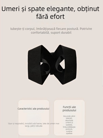 Corector de postură cu umeri deschiși pentru adulți | Spandex, protecție umăr, fotbal, alergare