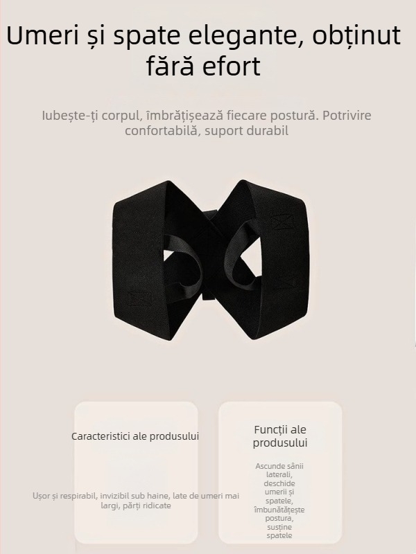 Corector de postură cu umeri deschiși pentru adulți | Spandex, protecție umăr, fotbal, alergare